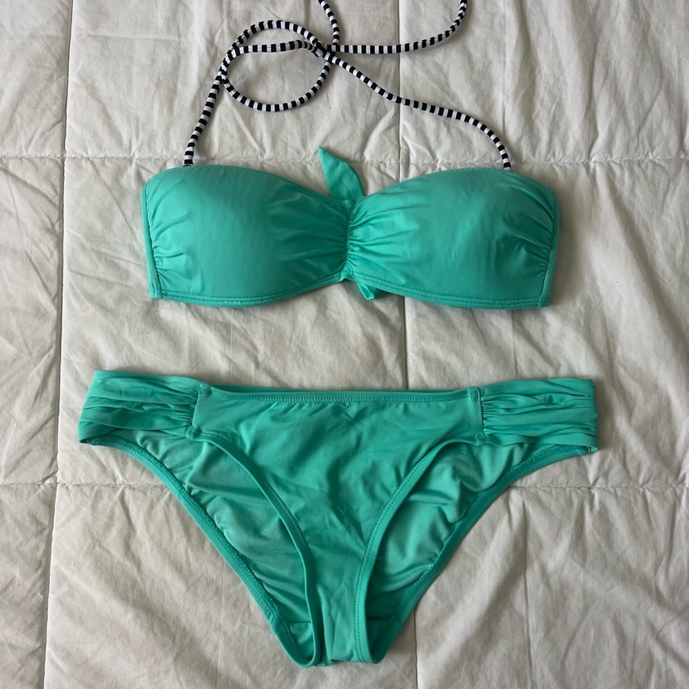 Aerie light blue bikini set
